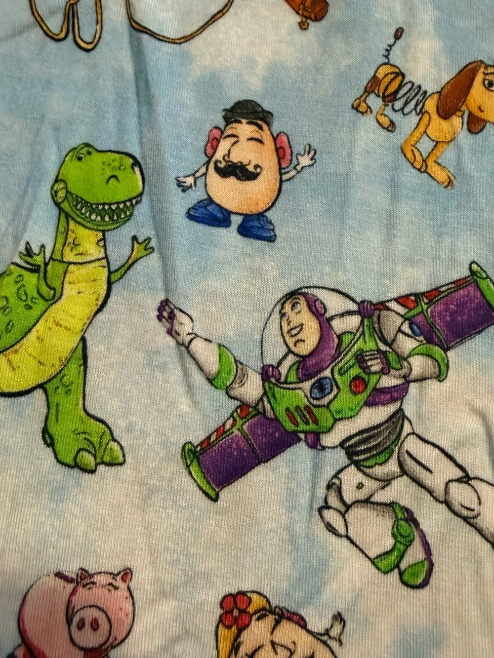 Little Snuggles Boys Girls Size 10T Toy Story Bamboo Two Piece Pajamas New NWOT